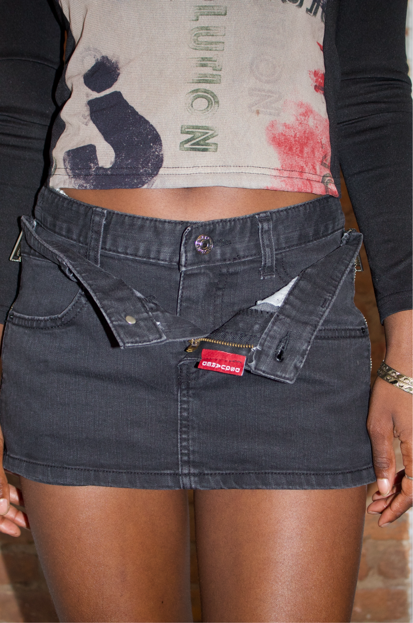 DSquared2 Denim Convertible Skort
