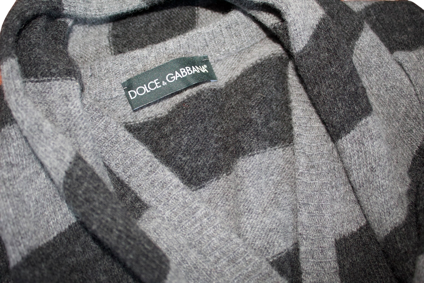 Dolce and Gabbana Cardigan with Scarf
