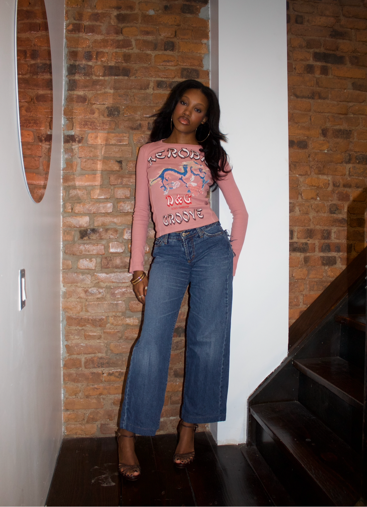 Dolce and Gabbana Floral Embroidered Jeans