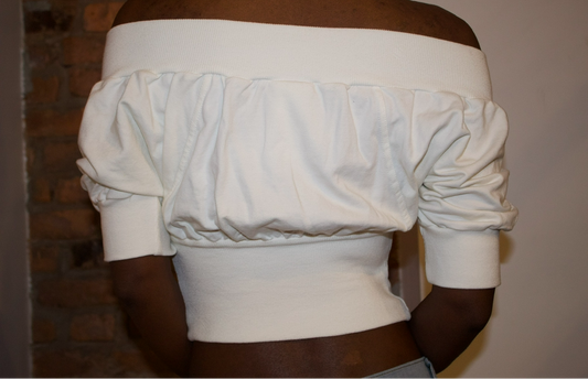 Plein Sud Off The Shoulder Top