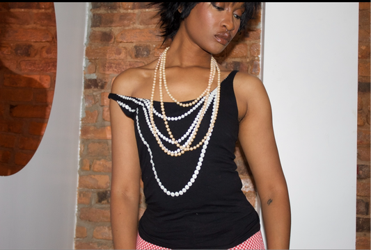Vintage Pearl Tank Top