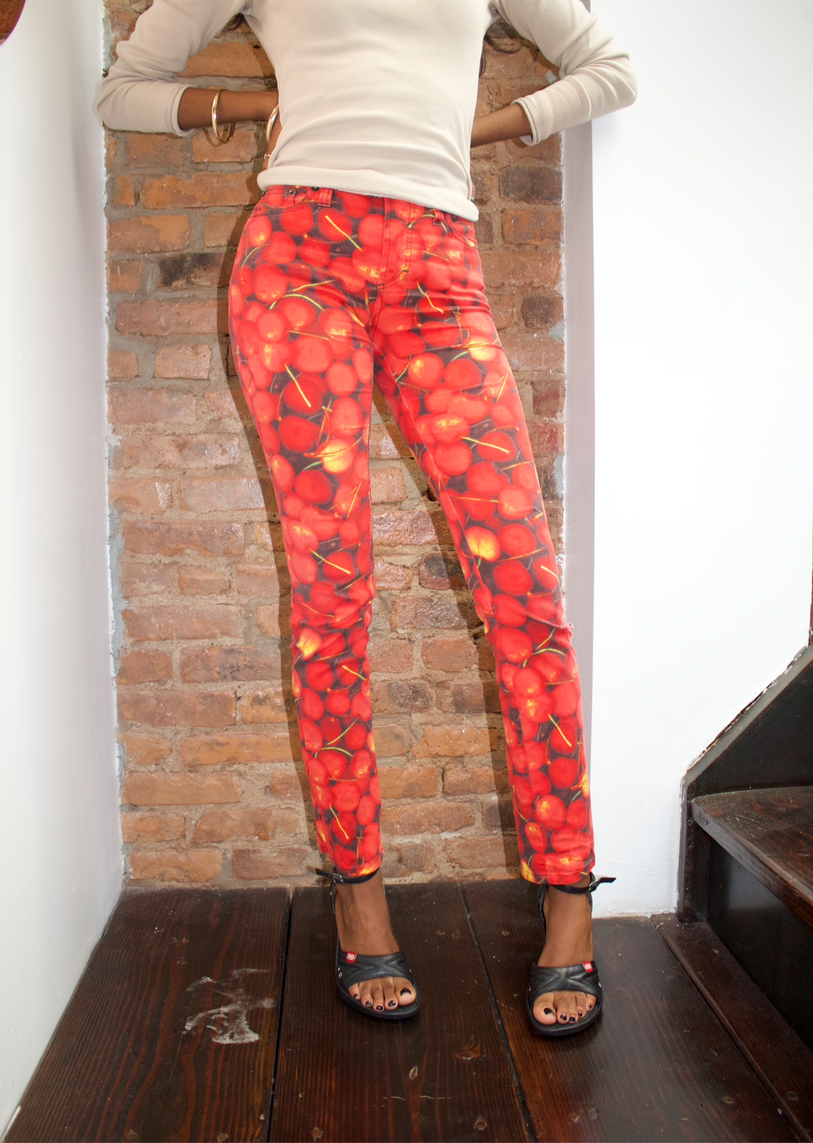 Dolce and Gabbana Cherry Pants