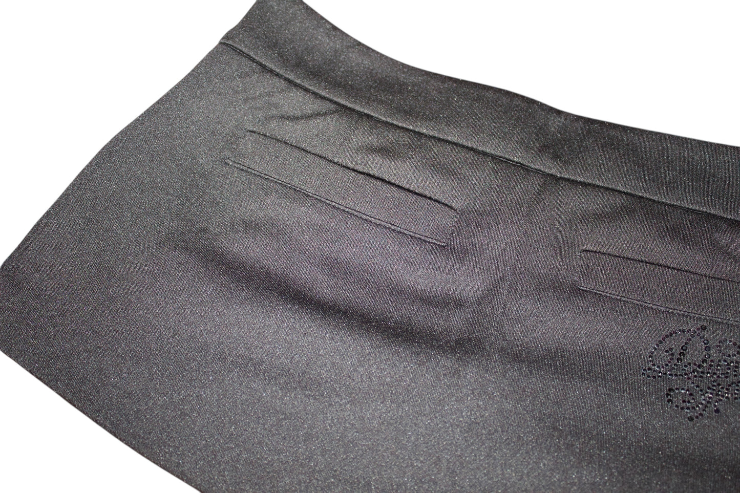 Tuxedo Micro Mini Skirt
