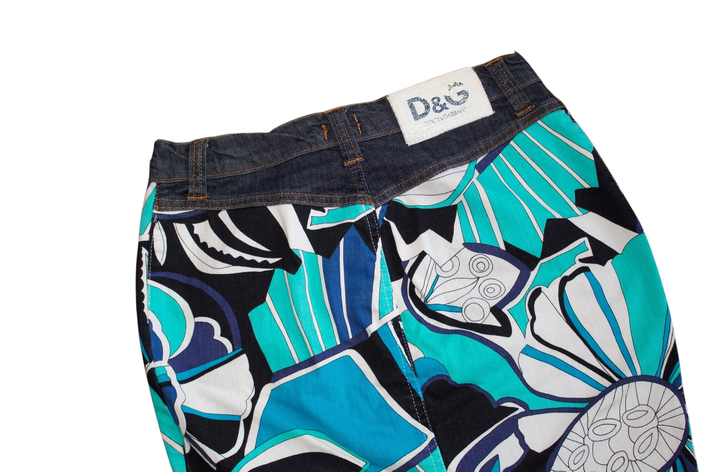 Dolce and Gabbana Beach Midi Skirt