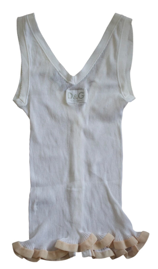 Dolce and Gabbana Ribbed Tank Top