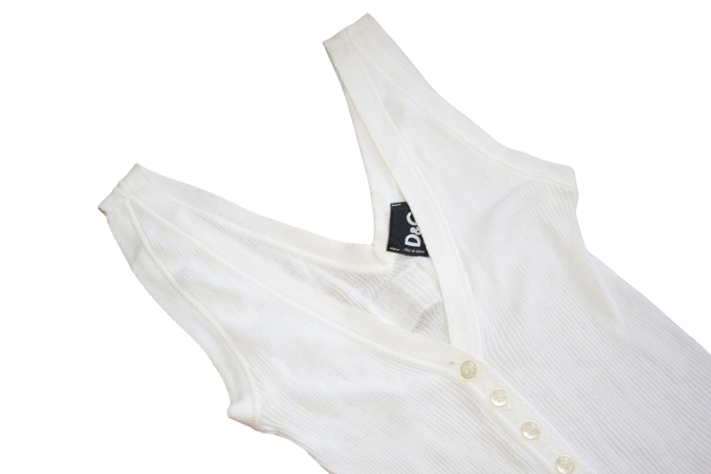 Dolce and Gabbana Ribbed Tank Top
