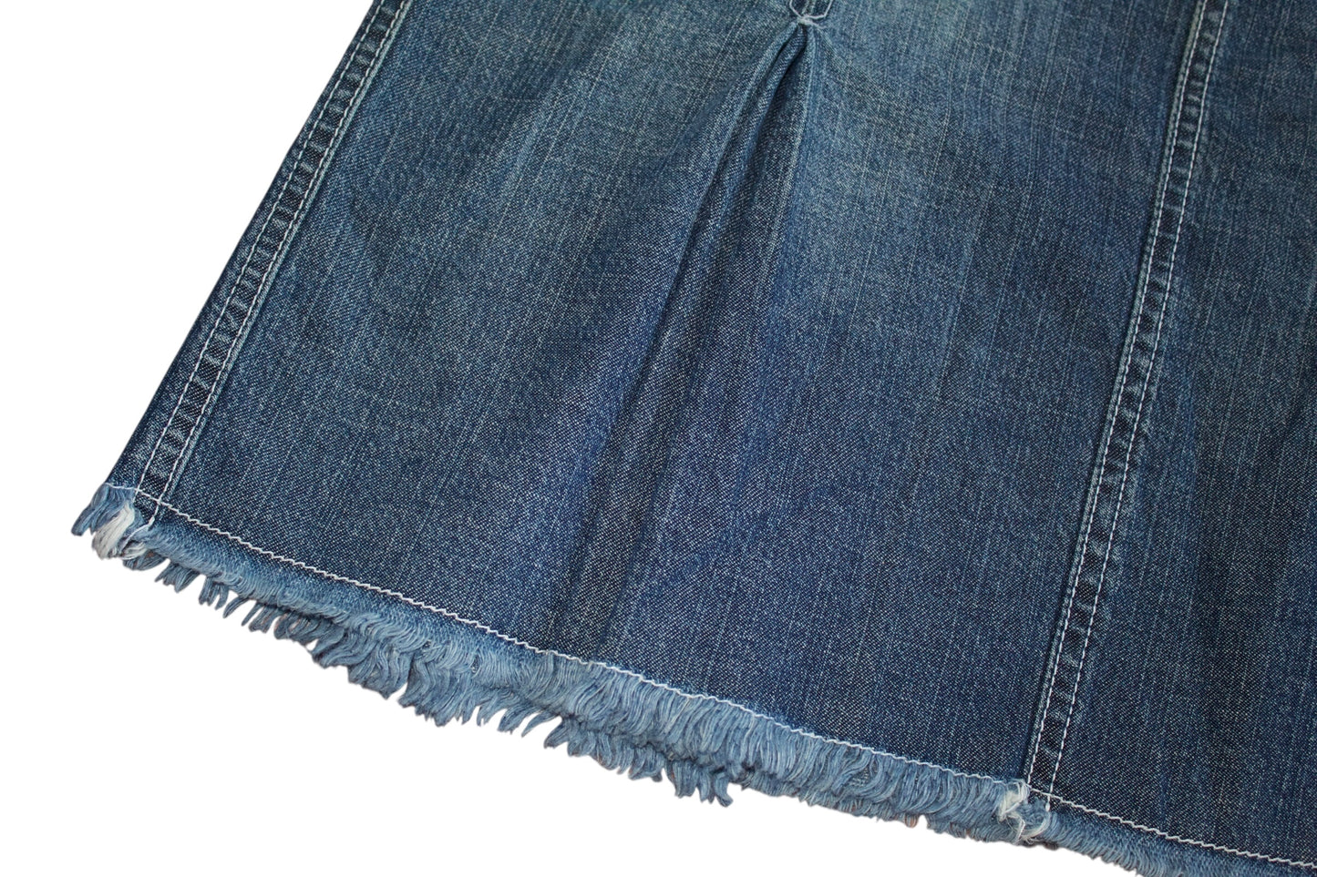 Dolce and Gabbana Denim Midi Skirt