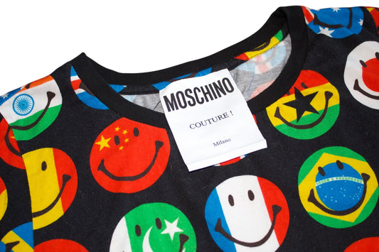 Moschino Smiley Face Flags